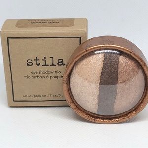 Stila Eye Shadow Trio Bronze Glow NIB
